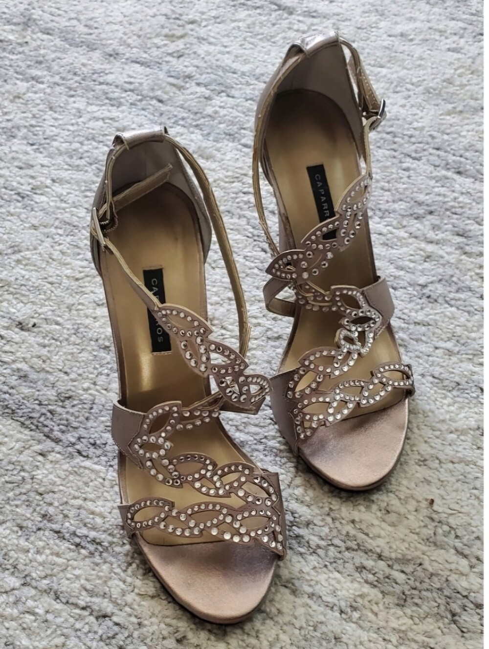 NWOT Champagne Caparros Heels